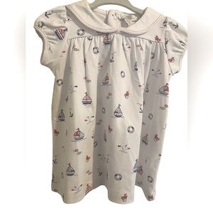 Kissy Kissy Nautical dress & matching hat